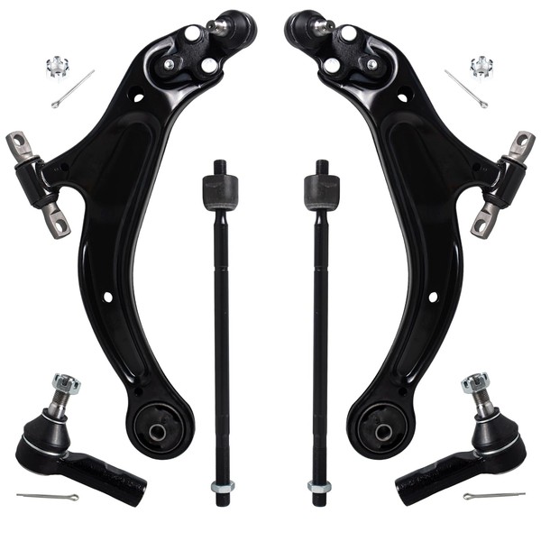 AUQDD 6Pcs Front End Suspension Kit Fit For 1998-2004 To-yota