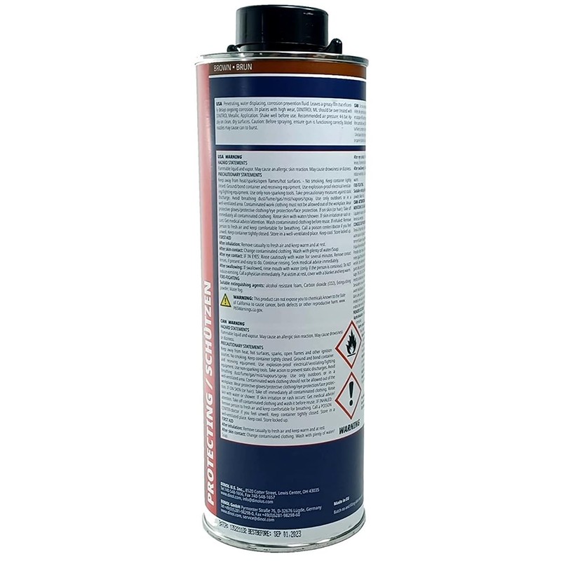 DINITROL ML Brown - Oil Based Penetrating Cavity Wax -