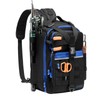 BASSDASH Convertible Fishing Backpack Sling Bag with Rod Holder, Adjustable