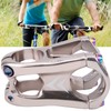 31.8x50MM Mountain Bike Handlebar Short Stem Riser Aluminum Alloy Bicycle