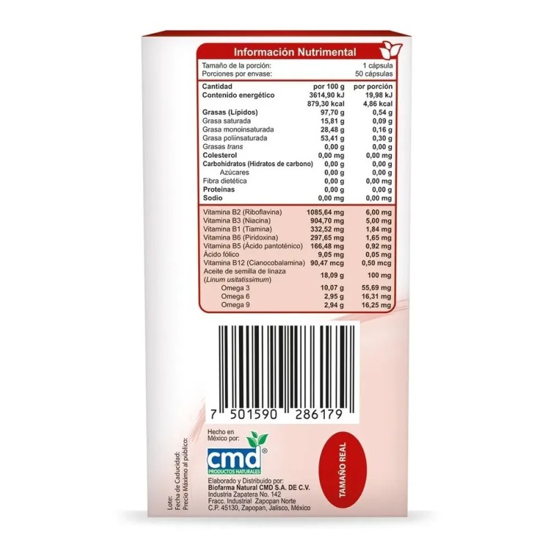 Coplefor B ( Vitaminas, Omega 3, 6 Y 9) C/50