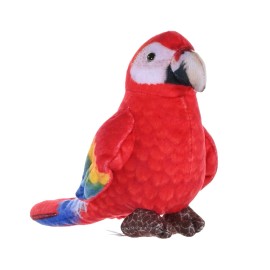 Wild Republic NEW Wild Republic Rainforest Scarlet Red MACAW Plush Toy Bird Stuffed Animal