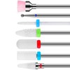 Ceramic Nail Cutter Bits Cuticle Nail Drill Gel Nails Attachments