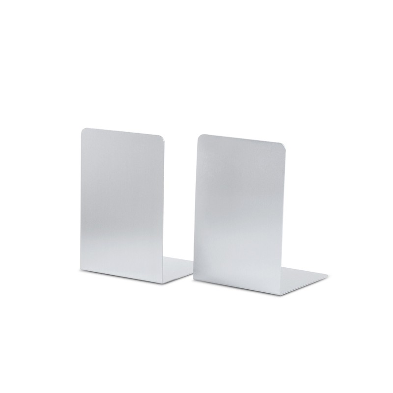 Maul 12 x 12 x 17.5 cm Aluminium Book Ends