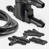 2 PCS 2-Way Windscreen Washer Check valves, Fluid Hose for