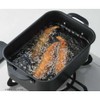 Liberty Corporation LD-333 Tempura Frying Pot, Square, Mini, Iron, Induction