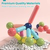 BAKAM Magnetic Building Blocks for Kids Ages 4-8, STEM Construction