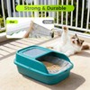 120 Count Cat Litter Box Liners Bags Compatible with Neakasa