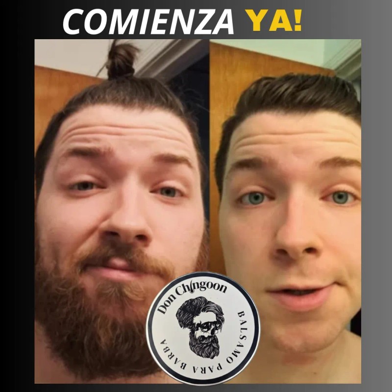 Bálsamo Potente Para Crecimiento De Barba Y Bigote Al 25%