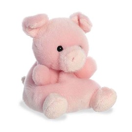 Aurora® Adorable Palm Pals™ Wizard Pig™ Stuffed Animal - Pocket-Sized Play - Collectable Fun - Pink 5 Inches