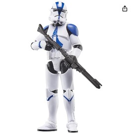 STAR WARS The Vintage Collection Clone Trooper (501st Legion), OBI-Wan Kenobi 3.75 Inch Collectible Action Figure