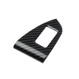 Carbon Fiber Door Fuel Cap Button Cover Trim For 2016-2022 Honda Pilot For 2017-2024 Ridgeline For 2019-2024 Passport