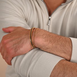 Love You This Much Son In Law Wedding Nautical Rope Cuff Bracelet, Gift for Future Son-In-Law, Gift for Groom from Mother In Law, Wedding Day Present (18k Gold Finish)