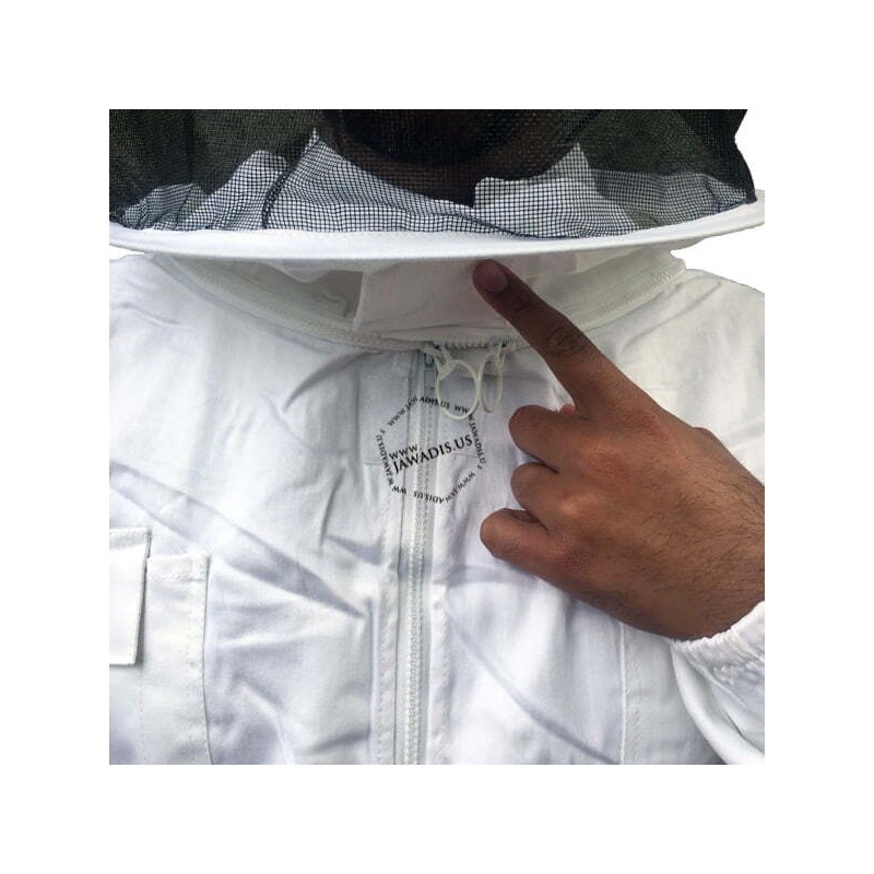 Jawadis USA Adult Beekeeper Full Bee Suit with Unzippable Veil