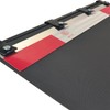 ASTAMOTOR 24"x30" Black Polymer Mud Flaps and 24"x3" Mud Flap