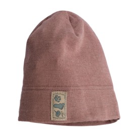 Lilano, Children's / Baby Beanie Hat, 70% Wool (kbT), 30% Silk, 210 g/m², mauve, 12 - 24 months