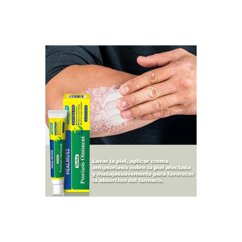 Crema De Psoriasis Para Varios Síntomas De Psoriasis 20g