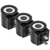3PK Snow Plow Valve Coil with 2 Spade Terminals Replacement
