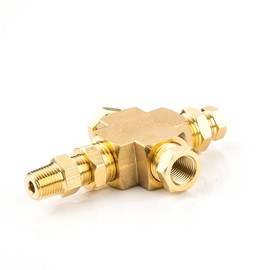 LST Adaptor Distributor Oil Pressure Oil Temperature Dispenser or 1/8 Inch - 27 1/4 Inch - 18NPT