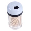 Jacent renewable Bamboo Toothpick Dispenser, 200 Count per Package, 1-Pack