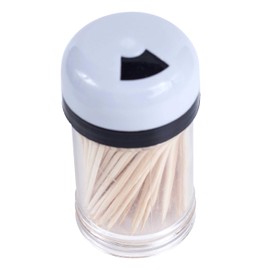 Jacent renewable Bamboo Toothpick Dispenser, 200 Count per Package, 1-Pack
