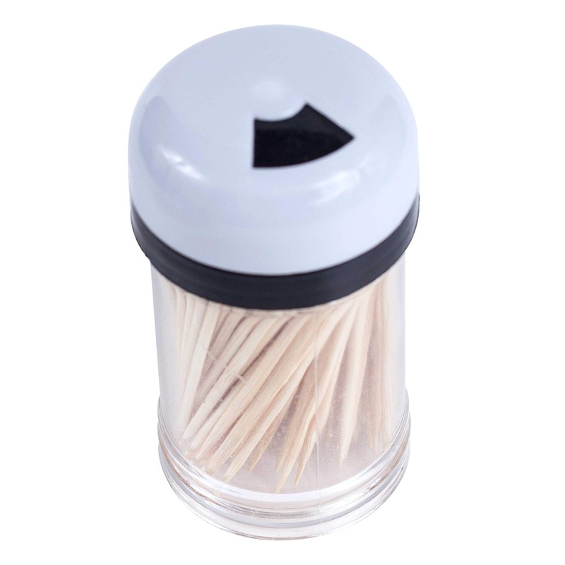 Jacent renewable Bamboo Toothpick Dispenser, 200 Count per Package, 1-Pack