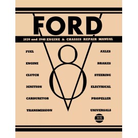 1939-1940 Ford, Mercury V8 Engine and Chassis Repair Manual