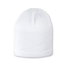 Sterntaler Baby Berretto Bebé Uncinetto Béret, Blanc, 33 Beanie, White (Weiss 500), One Size