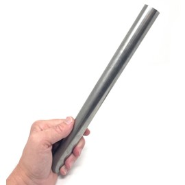 Metal Magery Stainless Steel Round Stock 1" Diameter Bar 12" Long 304 Extruded Stainless Steel Rod