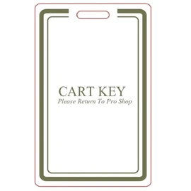 Golf Cart Key Tags (10 Pack)