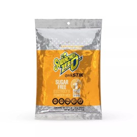 Sqwincher Zero Qwik Stik Sugar Free, Orange, .11 0z (Pack of 50)