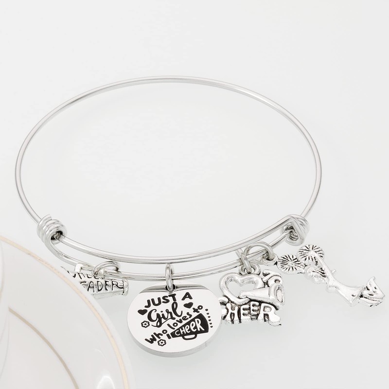 HUTIMY Cheerleader Bracelet for Girls 8-10 Gifts Young Senior Little