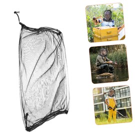 KOMBIUDA 2pcs Outdoor Mosquito Net Hat Breathable Mesh for Fishing Hiking Camping and Gardening Lightweight and Comfortable Reusable Black