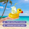 10 Pieces Inflatable Drink Coasters, Water Coasters, Pool Party Decorations,