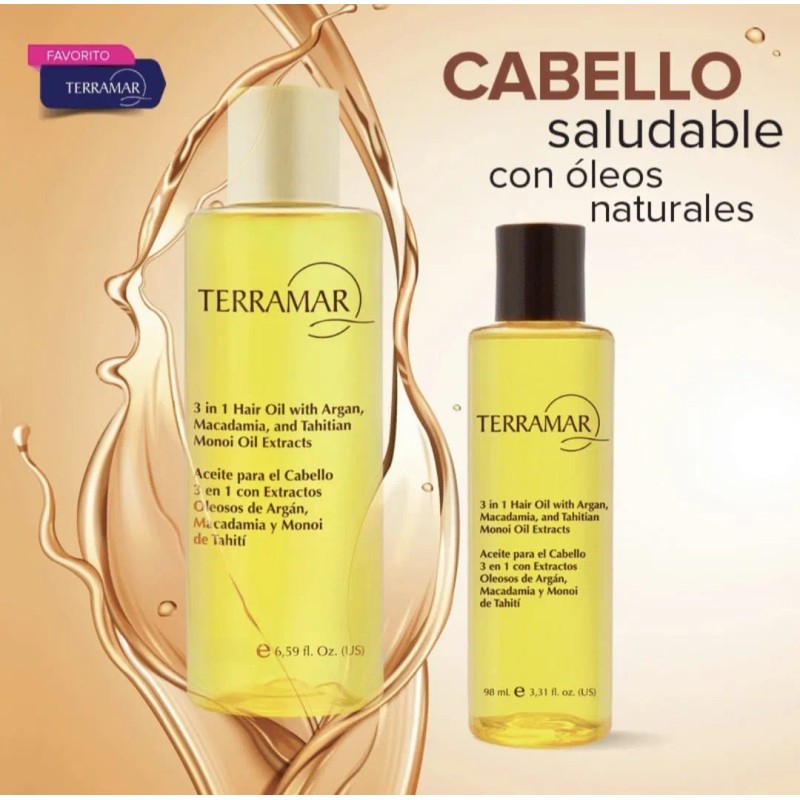 Aceite Cabello 3 En 1 Anti Frizz Nutrición 98 Ml