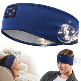 Fulext Sleep Headphones Bluetooth Headband, Long Time Play Sleeping Headsets with Built in Speakers, Perfect for Workout, Running, Yoga, Ideal for Active Individuals, Comfortable for Side Sleepers