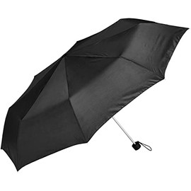 Miyajima 22450 Folding Umbrella, 23.6 inches (60 cm) x 8K Black