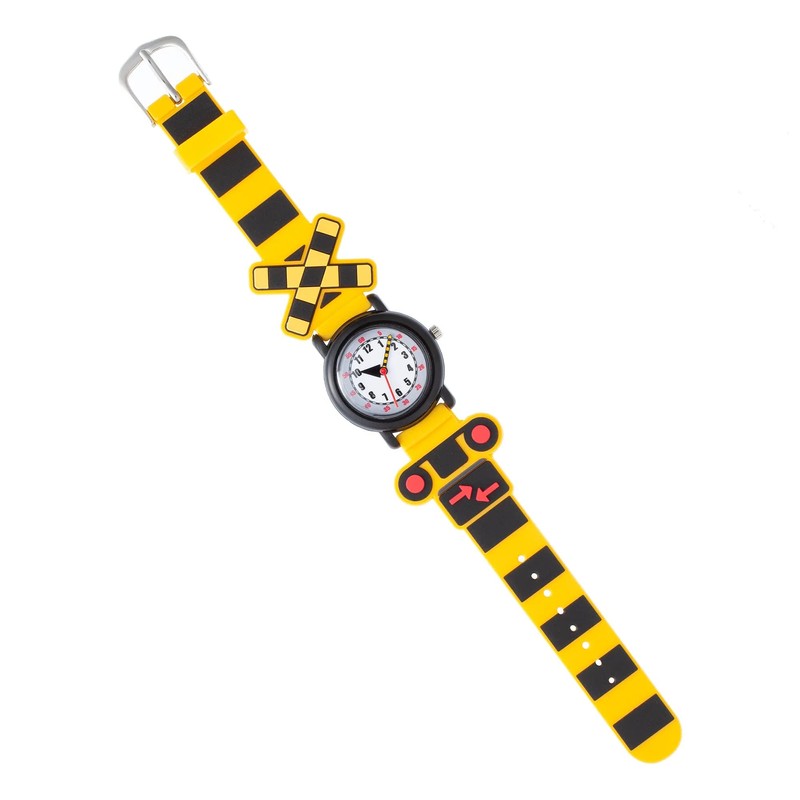 Popondetta Railroad Crossing Kids Watch Train Watch