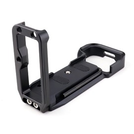 Z-Jing ILCE-7C A7C Alpha7C L-Shaped Plate for Sony A7C Camera Black L-Shaped Quick Release Bracket for Horizontal and Vertical Photography Arca Swiss Compatible with 1/4" Screw Hand Grip