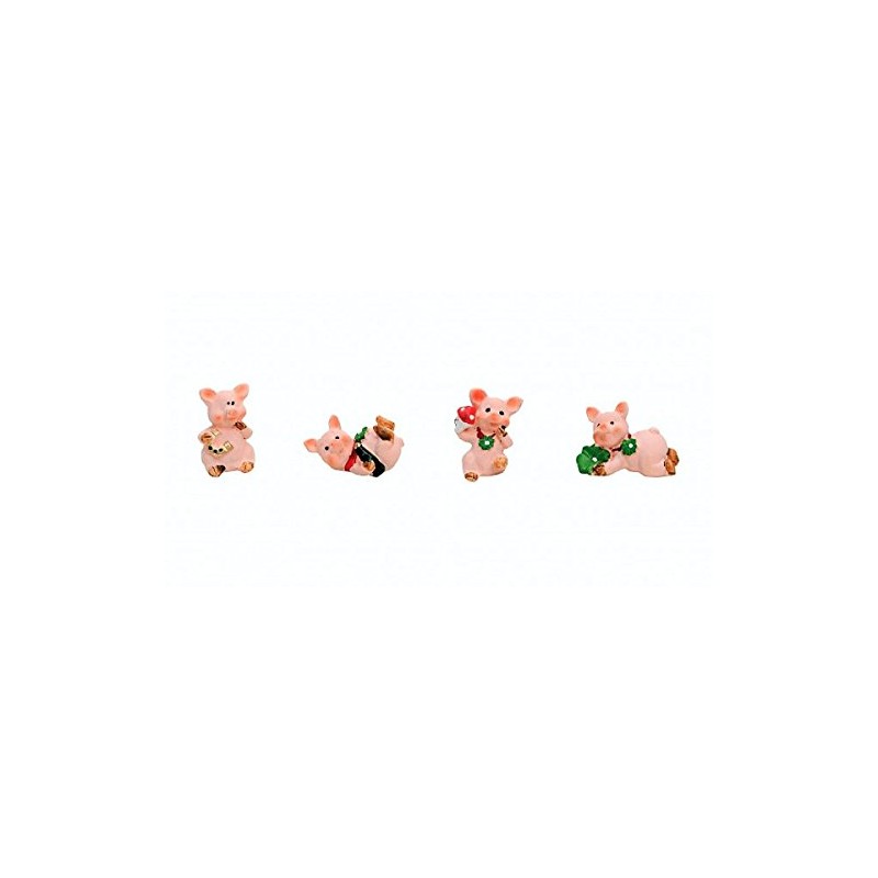 48 Lucky Pigs Mini Pig Funny Lucky Charm Table Decoration