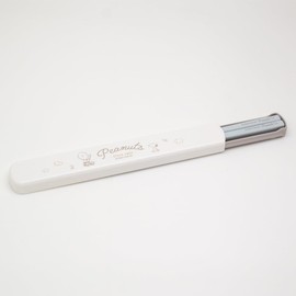PEANUTS HS 16 Pull Lid Chopsticks Case Set, 7.7 inches (19.5 cm)