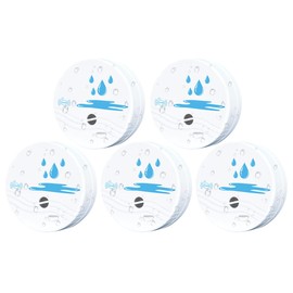 5-Pack Water Leak Detectors with 100dB Alarm for Home Safety