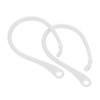 VILLFUL 2pcs Slip Earphone Earhooks Easy to Install Replacement Earbuds