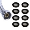 Pack of 8 Rubber Washers Seal with Strainer 24.5 x