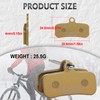 BUCKLOS Bike Disc Brake Pads - Bicycle Disk 4 Piston