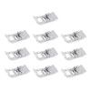 10PCS Straight Stitch Presser Foot Mini Portable Durable Stainless Steel