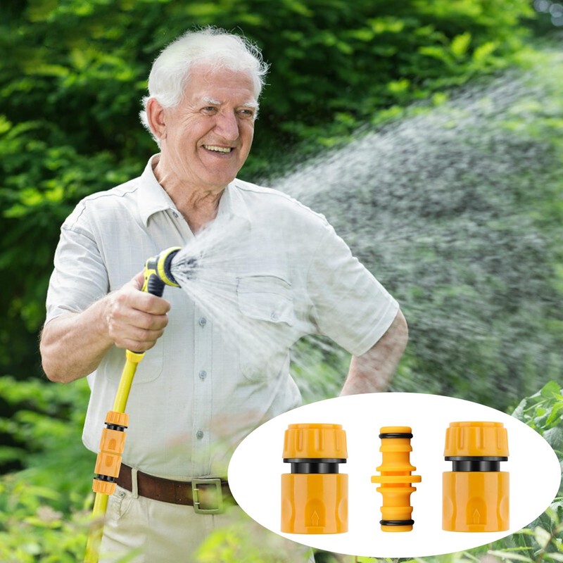 Hose Fitting Double Male Hose Connectors and 2PCS End Quick