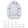 Hibbent 10 pieces Toilet Seat Bumpers for Bidet Attachment, Strong