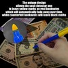 10 Pieces of Banknote Checker Pen, Counterfeit Coin Detection Pen,