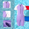 Fitcue Girls Wetsuit for Girls 2.5mm Front Zipper Shorty Wet